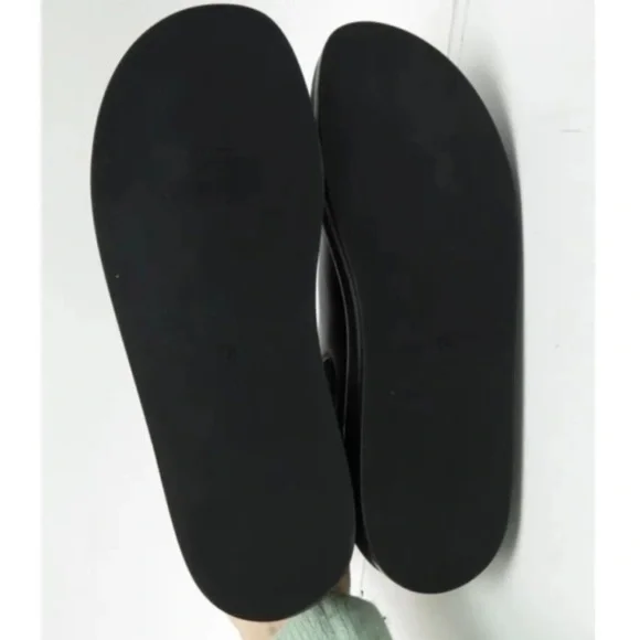 The Row Gaia Black Leather Ankle Boots - Picture 5 of 11